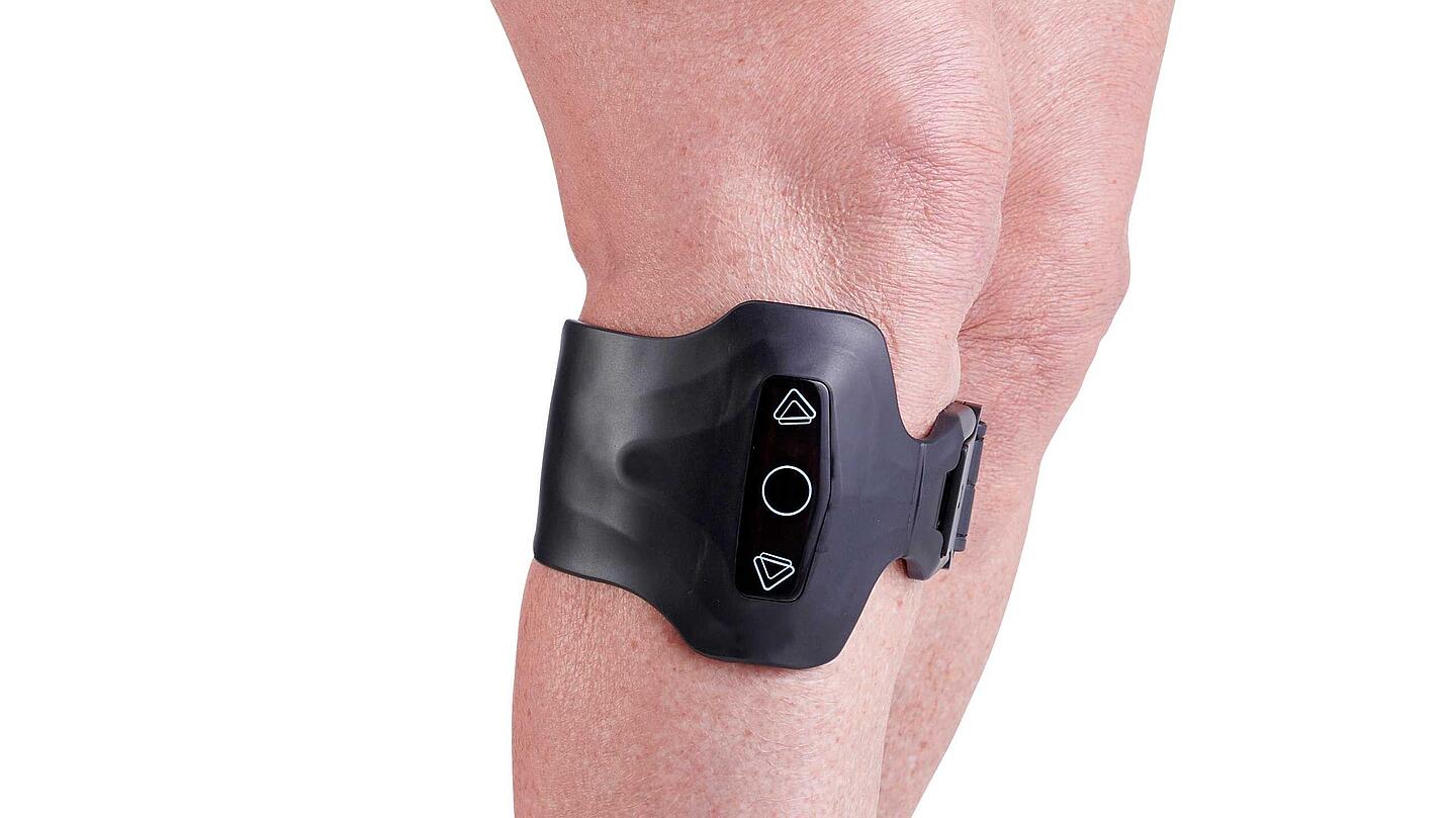 Alfess-Maschette, Bildquelle: Basko Alfess-Maschette am Bein, Bildquelle: Basko