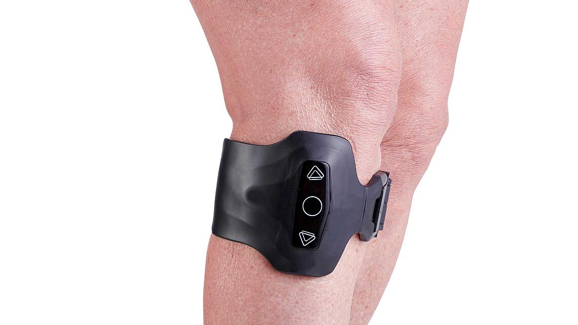 Alfess-Maschette, Bildquelle: Basko Alfess-Maschette am Bein, Bildquelle: Basko