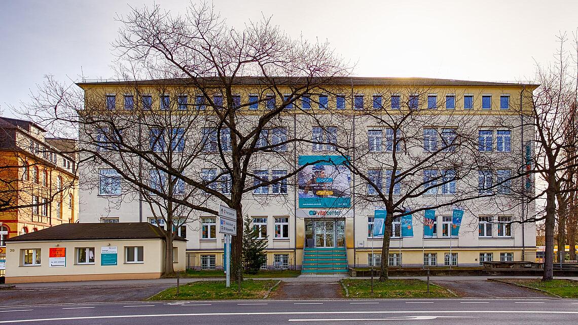Ansicht des Hauses des Vital-Centers Dresden auf der Fetscherstraße