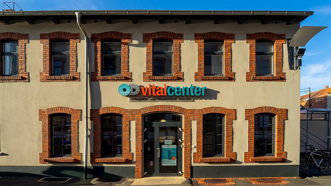 Ansicht des Gebäudes unseres Vital-Centers auf der Melanchthonstraße in Görlitz